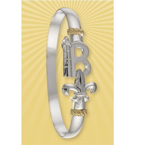 Biloxi Mississippi Destination Bracelet - 4mm 7.5 Inch