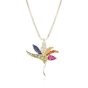 Bird of Paradise Pendant 24mm