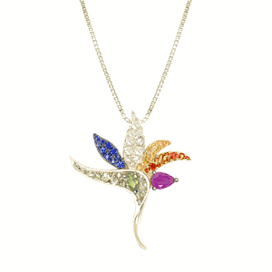 Bird of Paradise Pendant 34mm