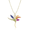 Bird of Paradise Pendant 34mm, Hawaiian Inspired  Pendant, FBP-35703