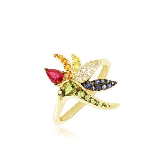 Bird of Paradise Ring