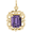 Birthstone Charm - Feb Charm 10K Gold - 10-1729-2-10K