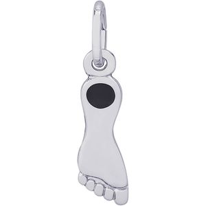 Black Heel NC Charm - Sterling Silver - 10-4505