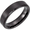 Black PVD Tungsten 6 mm Beveled Edge Band Size 9.5 - TAR105B:107:P