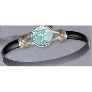 Black Titanium Bar Hook Bracelet - Sterling Silver 14K Gold Wraps 6mm 7 Inch - C6TLLBT70