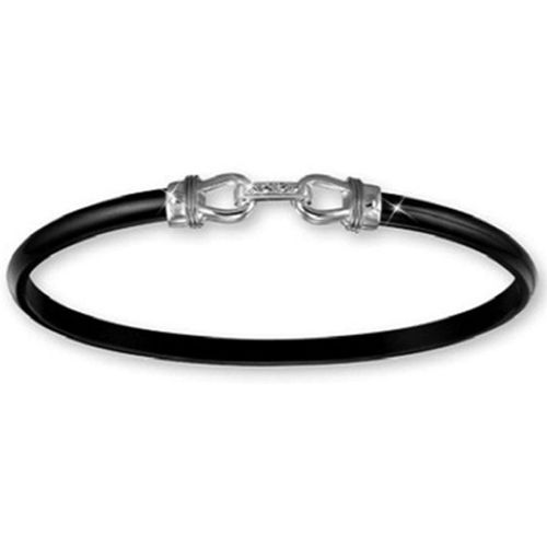 Black Titanium Link Top Hook Bracelet - Sterling Silver Hook Sterling Silver Wraps 4mm 7.5 Inch