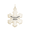 Blizzard Snowflake Charm  - Gold Plated  - 10-2098-0-GP