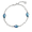 Blue Color 3-piece Aurora Marquise Twist Bracelet, Sterling Silver - NA0445A