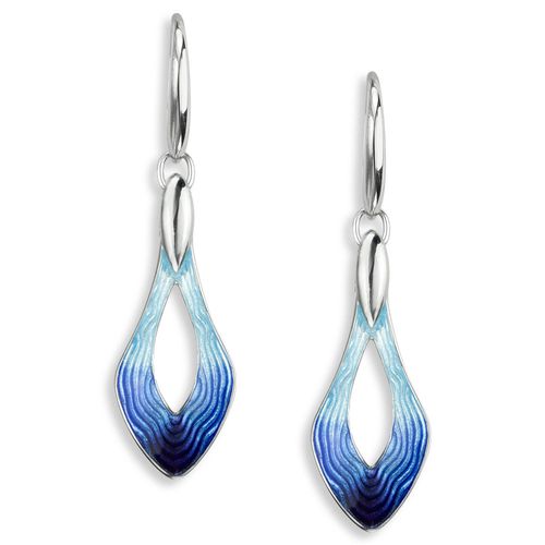 Blue Cut-Out Marquise Wires - NW0531A