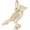 Blue Jay Bird Charm 10K Gold - 10-3849
