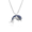 Blue Sapphire Mother and Baby Dolphin Pendant, Hawaiian Inspired  Pendant, SDP-36058/ BSD