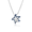 Blue Sapphire Mother and Baby Outline Pendant, Hawaiian Inspired  Pendant, SFP-36086/BS