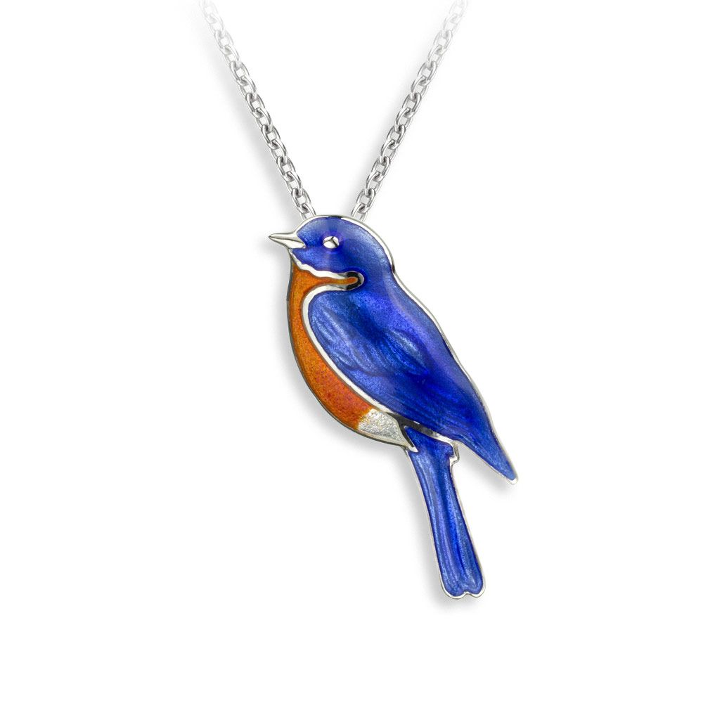 Bluebird Necklace, Sterling Silver - NN0502A
