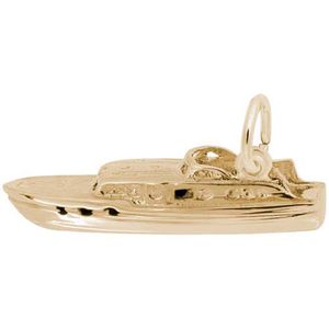 Boat Charm 10K Gold - 10-1128-0-10K