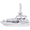 Boat Charm White Gold - 10-0500