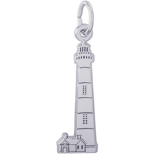 Bodie Isl Lighthouse Charm - 14K White Gold - 10-3525