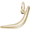 Boomerang Charm Gold Plated - 10-4095