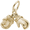 Boxing Gloves Charm 10K Gold - 10-4038