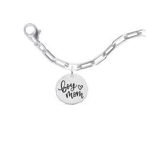 Boy Mom Bracelet Set - Sterling Silver - 27-1968-320-SS