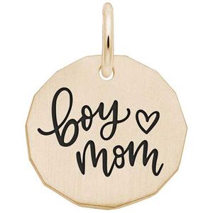 Boy Mom Charm 10K Gold - 10-1968-0-10K