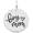 Boy Mom Charm 14K While Gold - 10-1968-0-14KW