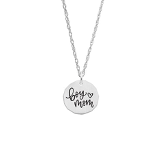 Boy Mom Necklace Set