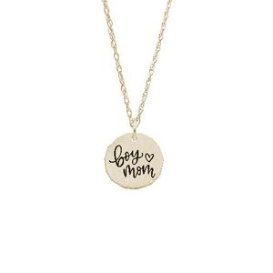 Boy Mom Necklace Set - Gold Plated - 29-1968-87-GP