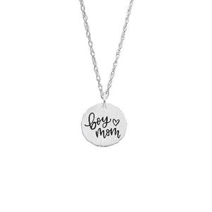 Boy Mom Necklace Set - Sterling Silver - 29-1968-87-SS