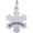Breckenridge Snowflake Charm - 14K White Gold