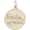 Bridesmaid Disc Charm - 10K Gold - 10-1835-10kg
