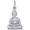 Buddha Charm White Gold - 10-0650