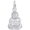 Buddha Charm White Gold - 10-0651