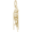Budgie Bird Charm 10K Gold - 10-1396