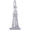 Buffalo Light House Charm White Gold - 10-3545