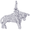 Bull Charm Silver - 10-0337
