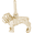 Bull Dog Charm 14K Gold - 10-1559