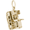 Bulldozer Charm 10K Gold - 10-2130