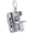 Bulldozer Charm White Gold - 10-2130