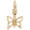 Butterfly Charm 14K Gold - 10-5505