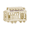 Cable Car Bead Charm - Gold Plated