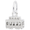 Cable Car Charm White Gold - 10-0270