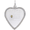 Calendar Disc Charm - 14K White Gold - 10-8378