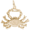 Cancer Charm 10K Gold - 10-4136-0-10K