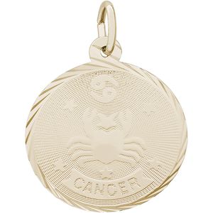 Cancer Charm - 10K Gold - 10-4656