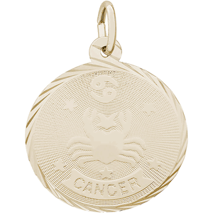 Cancer Charm - Gold Plated - 10-4656