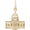 Capitol Building Charm 10K Gold - 10-8251