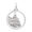 Capitol Building Charm Silver - 10-6377