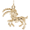Capricorn Charm 14K Gold - 10-4142-0-14K