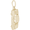 Car Charm Gold Plated - 10-7899