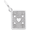Card Charm Silver - 10-1496